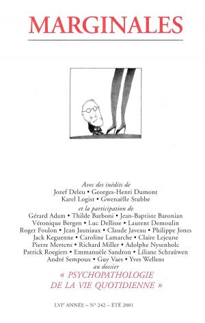 Cover of the book Psychopathologie de la vie quotidienne by Frank Andriat
