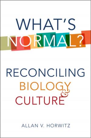 Cover of the book What's Normal? by Martin Steinberg, Paul B. Rosenberg