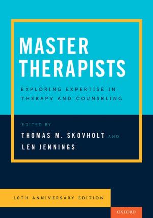 Cover of the book Master Therapists by Clyde A. Milner II, Carol A. O'Connor