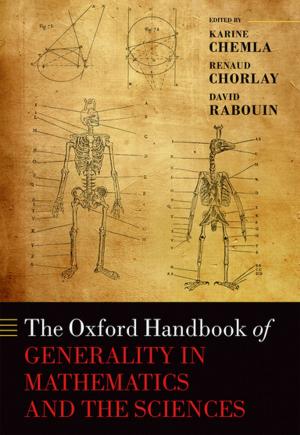 Cover of the book The Oxford Handbook of Generality in Mathematics and the Sciences by Henrique Carvalho