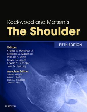 Book cover of Rockwood and Matsen's The Shoulder E-Book