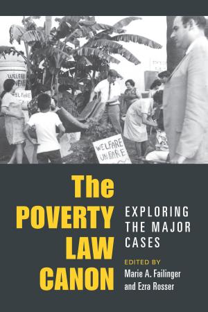 Cover of the book The Poverty Law Canon by Susan Jayne Newhof