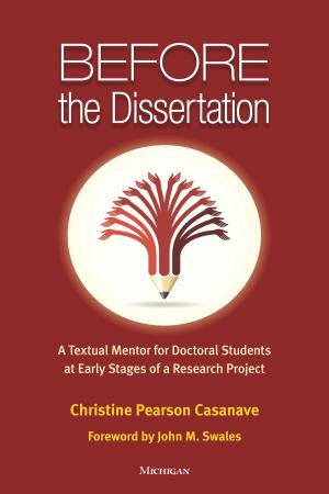Cover of the book Before the Dissertation by Michael J. Gilligan