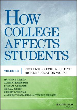 Cover of the book How College Affects Students by Sara L. Orem, Jacqueline Binkert, Ann L. Clancy