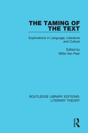 bigCover of the book The Taming of the Text by 