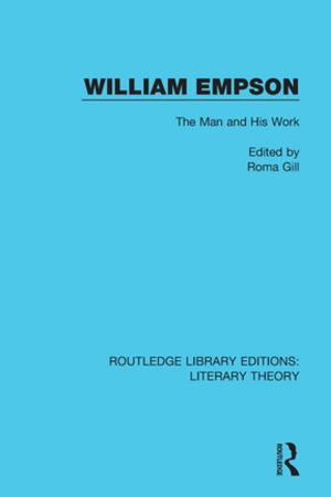 Cover of the book William Empson by Pramod K. Nayar