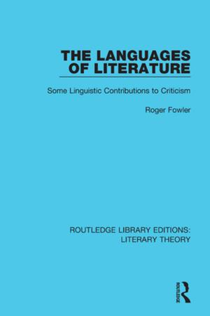 Cover of the book The Languages of Literature by 