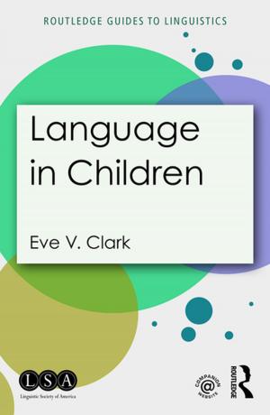 Cover of the book Language in Children by Jonathan D. Oldfield