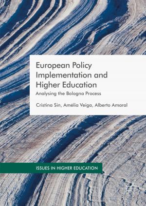 Cover of the book European Policy Implementation and Higher Education by V. Angelaki