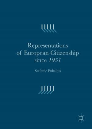 Cover of the book Representations of European Citizenship since 1951 by Angela Cristina Tapias Saldaña