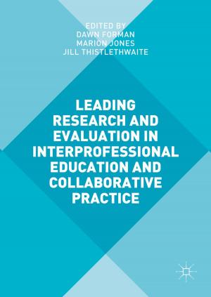 Cover of the book Leading Research and Evaluation in Interprofessional Education and Collaborative Practice by Academy of International Business .