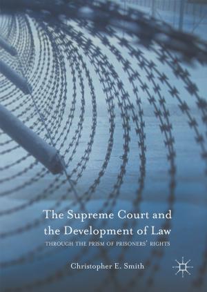 Cover of The Supreme Court and the Development of Law