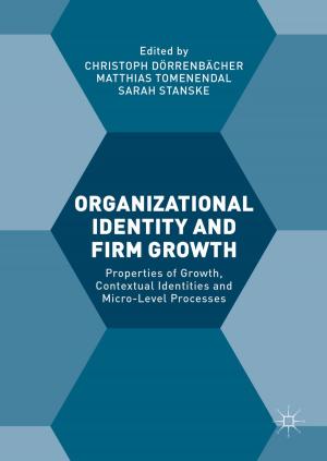 Cover of the book Organizational Identity and Firm Growth by Daniel Smith-Rowsey