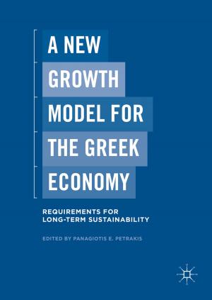 Cover of the book A New Growth Model for the Greek Economy by James D. White