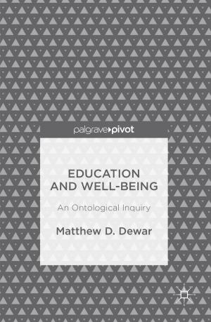 Cover of the book Education and Well-Being by U. Ben-Eliezer