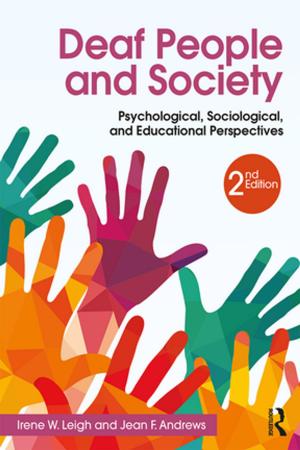 Cover of the book Deaf People and Society by Nicola Busby