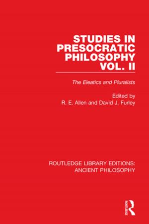 Cover of the book Studies in Presocratic Philosophy Volume 2 by Joy Egbert, Sherry Sanden