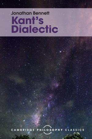 Cover of the book Kant's Dialectic by 
