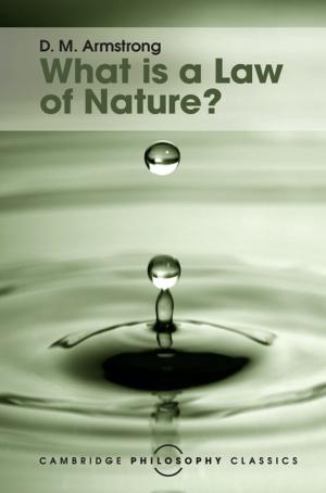 Cover of the book What is a Law of Nature? by 