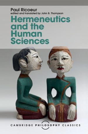 Cover of the book Hermeneutics and the Human Sciences by Jonas Tallberg, Thomas Sommerer, Theresa Squatrito, Christer Jönsson