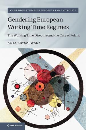 Cover of the book Gendering European Working Time Regimes by Professor Ken-ichi Kitayama