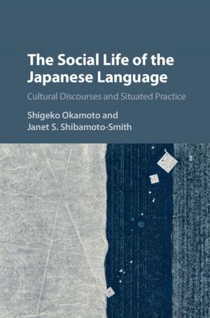 Cover of the book The Social Life of the Japanese Language by David Damschroder