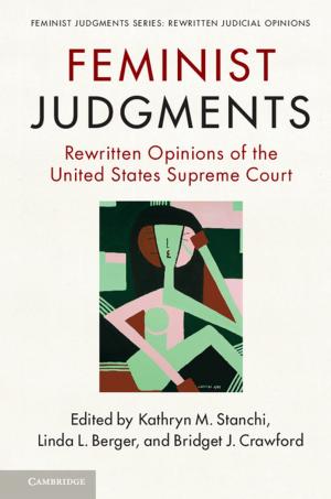 Cover of the book Feminist Judgments by Joshua A. T. Fairfield