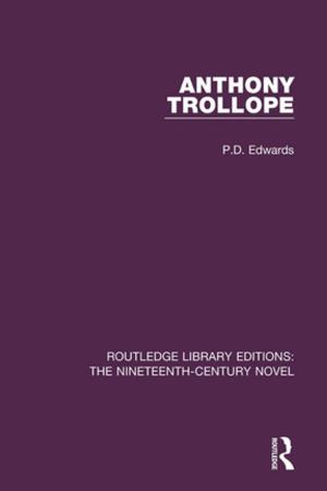 Cover of the book Anthony Trollope by Elizabeth L Malone