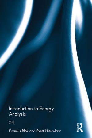 Cover of the book Introduction to Energy Analysis by Nigel Piercy