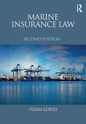 Cover of the book Marine Insurance Law by Juline Mills, Rob Law