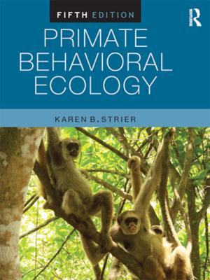 Cover of the book Primate Behavioral Ecology by Susan Nolen-Hoeksema, Judith Larson, Judith M. Larson