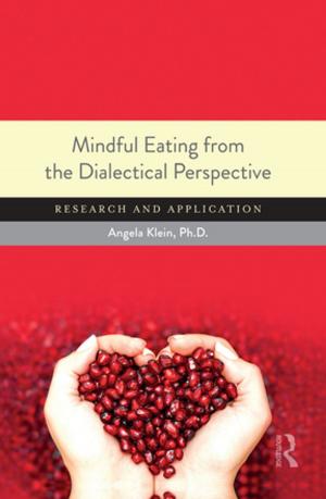 Book cover of Mindful Eating from the Dialectical Perspective