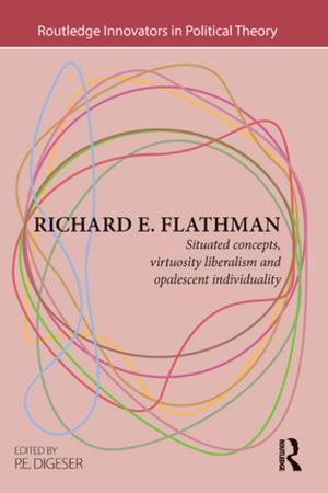 Cover of the book Richard E. Flathman by Ralf-Peter Behrendt