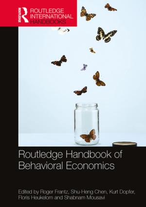 Cover of the book Routledge Handbook of Behavioral Economics by Thorsten Wojczewski