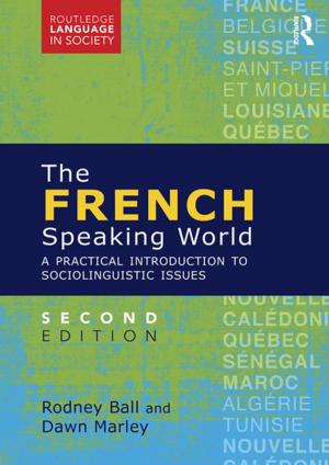 Cover of the book The French-Speaking World by Jacob Cohen, Patricia Cohen, Stephen G. West, Leona S. Aiken