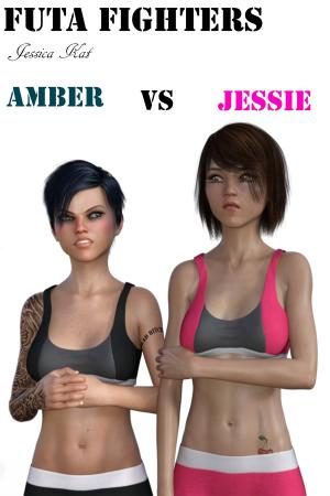 Cover of the book Futa Fighters Amber vs Jessie by Helen Brooks