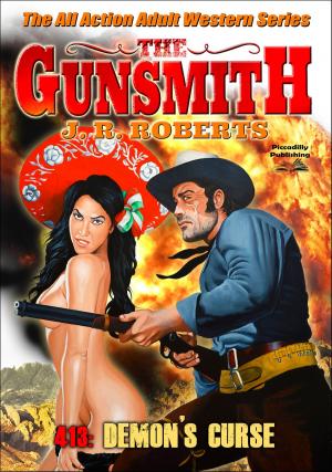 Book cover of The Gunsmith 413: Demon's Curse