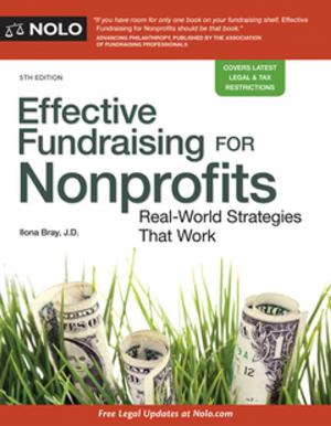 Cover of the book Effective Fundraising for Nonprofits by Lisa Guerin, J.D., Sachi Barreiro, J.D.