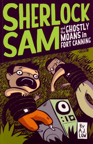 Book cover of Sherlock Sam and the Ghostly Moans in Fort Canning