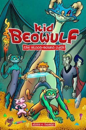 Book cover of Kid Beowulf: The Blood-Bound Oath