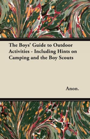 Book cover of The Boys' Guide to Outdoor Activities - Including Hints on Camping and the Boy Scouts