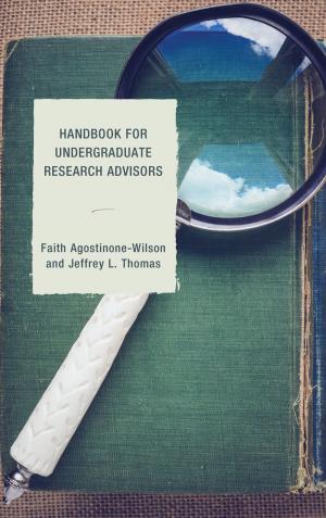 Cover of the book Handbook for Undergraduate Research Advisors by Rona F. Flippo