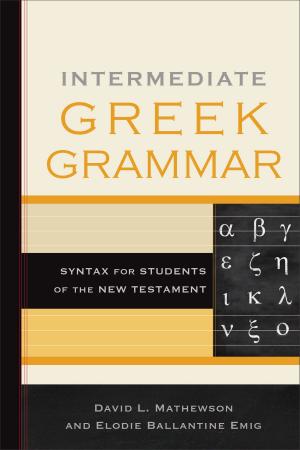 Book cover of Intermediate Greek Grammar
