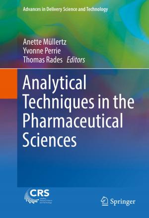 Cover of the book Analytical Techniques in the Pharmaceutical Sciences by K.G. Shaver