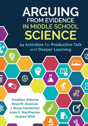 Cover of the book Arguing From Evidence in Middle School Science by Sarah Caro