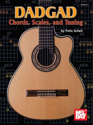 Cover of the book DADGAD Chords, Scales, and Tunings by Denis Azabagic