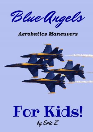 Book cover of The Blue Angels Aerobatic Manuevers For Kids! Quick Reference Guide