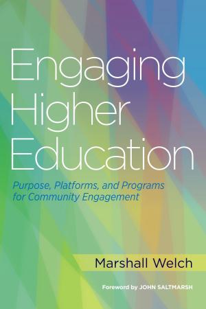 Cover of the book Engaging Higher Education by Christine M. Cress, Stephanie T. Stokamer, Joyce P. Kaufman