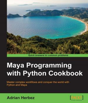 Cover of the book Maya Programming with Python Cookbook by Matt Perdeck