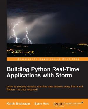 Cover of the book Building Python Real-Time Applications with Storm by Sudharsan Ravichandiran